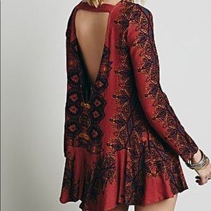 Free People Open Back Tunic